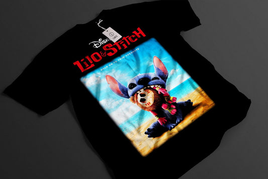 camisa lilo y stitch coco